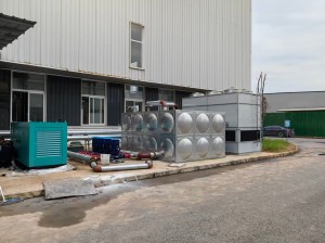 夹江闭式冷却塔循环系统安装工程