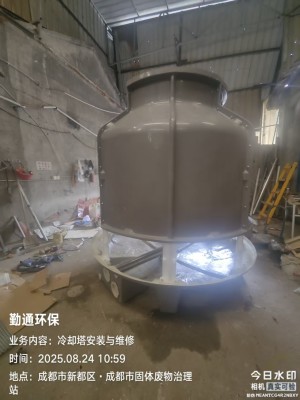 成都保温材料80t冷却塔安装